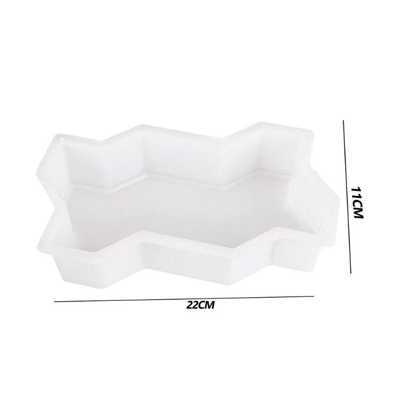 Manually Paving Cement Brick Molds Tortoise Shaped Path Maker Mold Garden Path Stone Molds Concrete Cement Mould: C 22x11cm