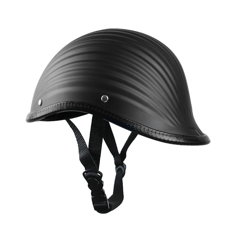motorcycle helmet half face helmet helmet vintage retro cascos para moto Bike Scooter Racer Protective Hard Hat-Safety Unisex: army green
