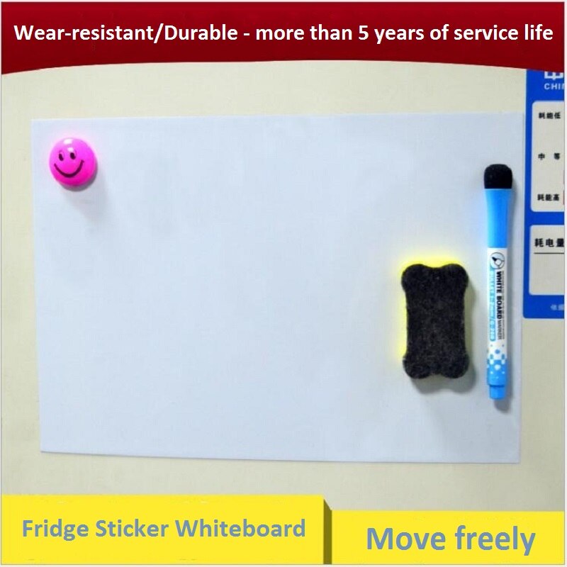 Magnet whiteboard A3 soft magnetic board, Dry Erase drawing and recording board For Fridge Refrigerator