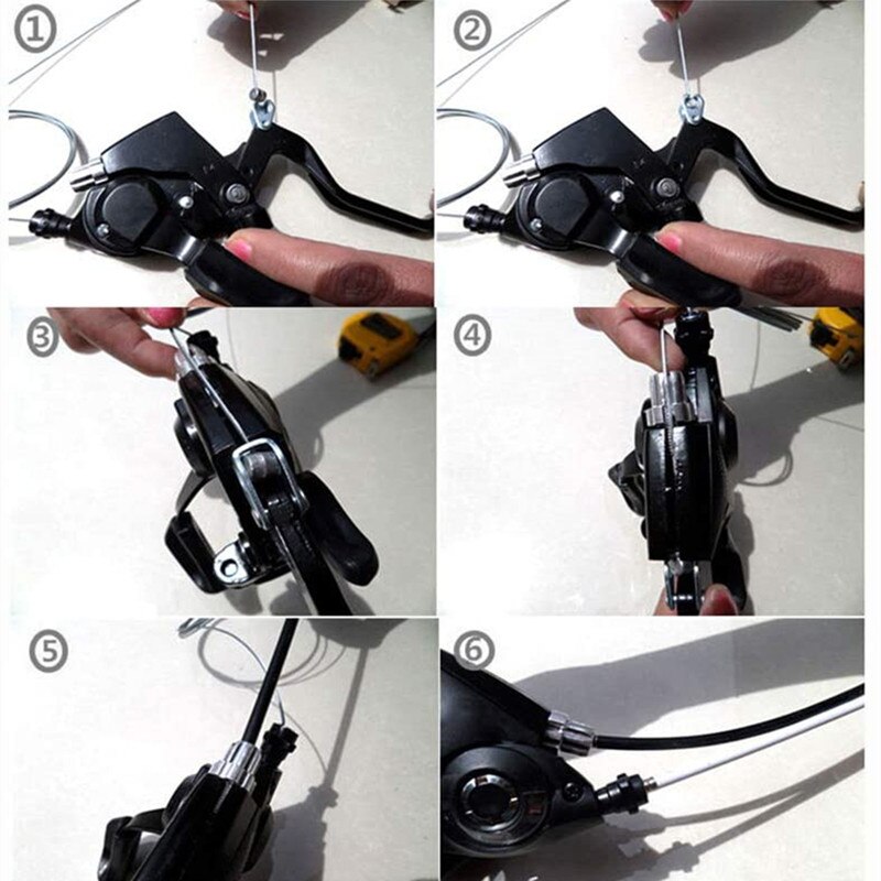 Bicycle Shifter Brake Gear Shifter 21 Speed or Set Black v-brake for Shimano Mountain Cycling Conjoined Finger Dial Levers Handl