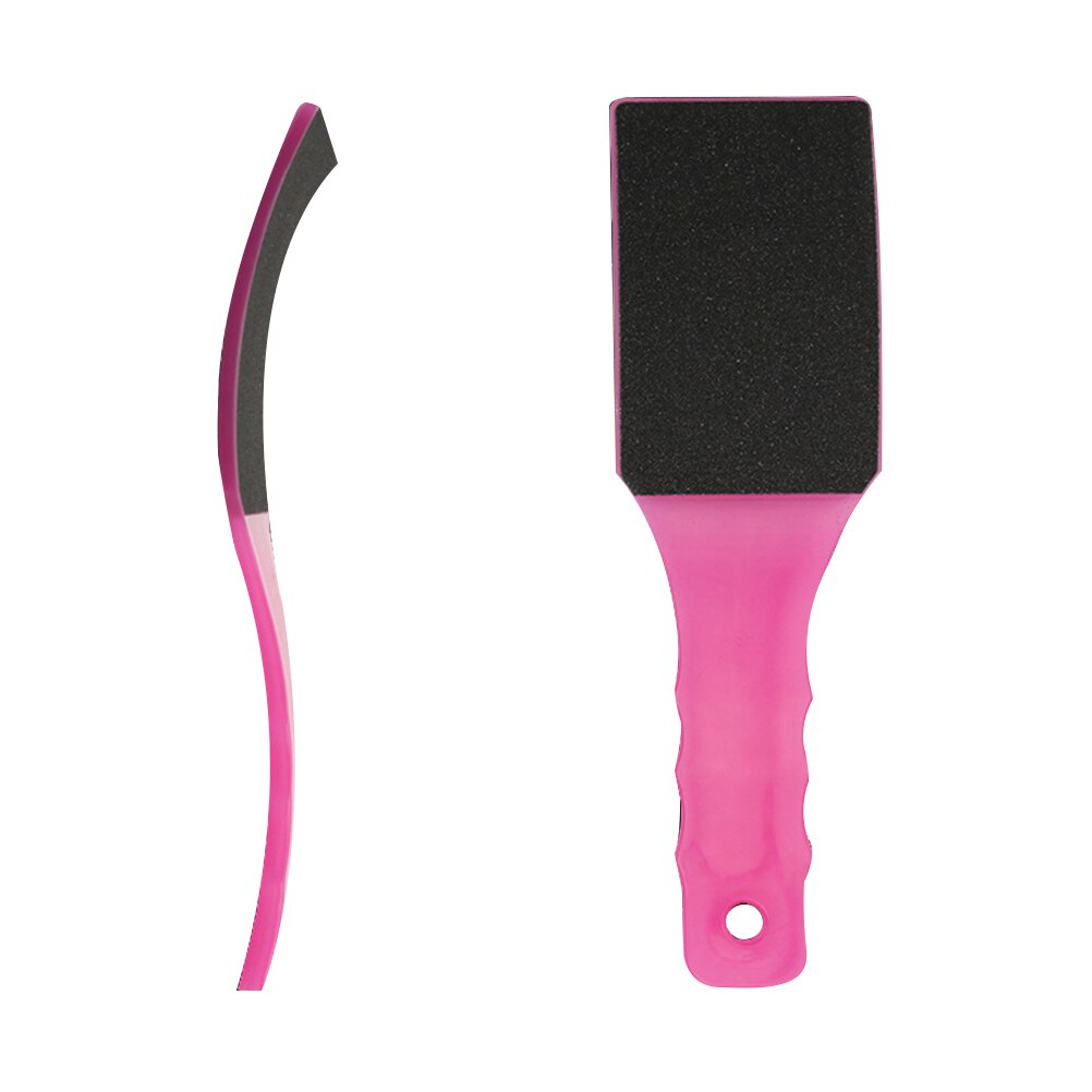 Double-sided Pedicure Foot File Exfoliating Brush Feet Rasp Foot Care Tool (Random Color)
