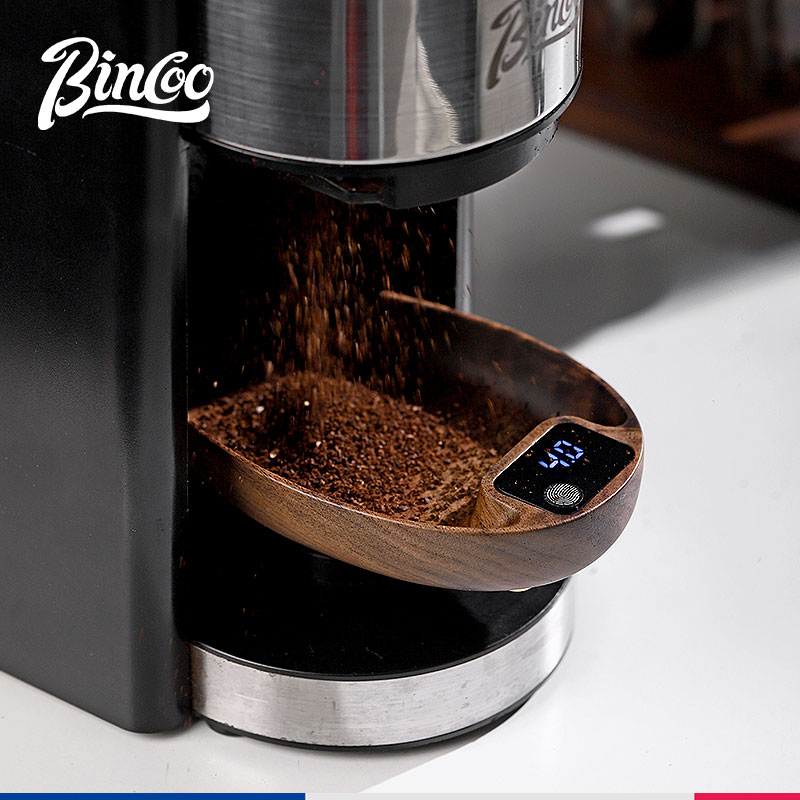 Bincoo-báscula electrónica inteligente para cocina, báscula para café, placa para granos, 0,1g, peso preciso, recargable