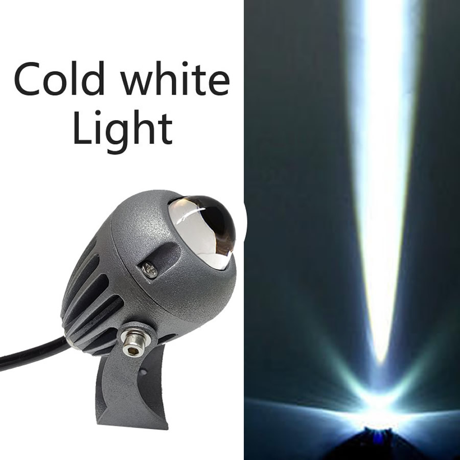 Outdoor LED Wall spotlight 9W 12W 220V Landscape Lighting Green Red Blue Wall light IP66 Waterproof one beam lights: Yellow / WHITE