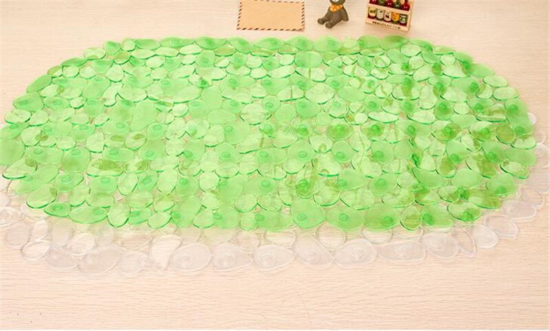 Antislip badmat met zuignap, waterdicht, pvc, veelkleurige matten, wasbare badmatten, badkamerbenodigdheden