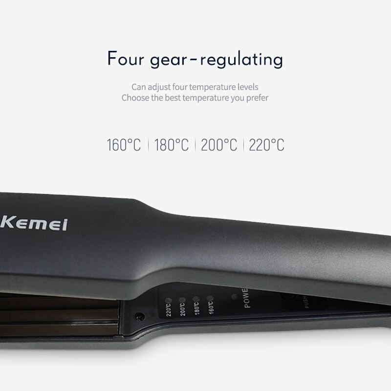 Professionele Gegolfde Haar Curler Toermalijn Keramische Krultang Crimper Maïs Plaat Maïs Perm Spalk Haar Styling Tools 35D