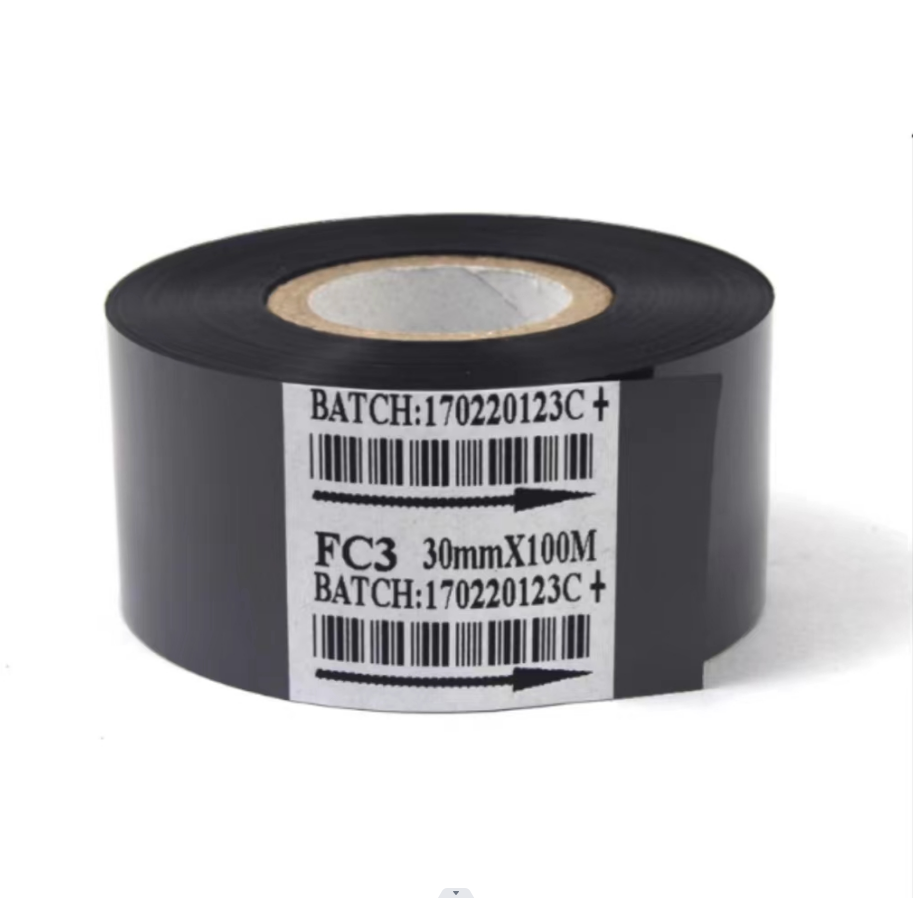 FC3 Thermal printer ribbon ink thermal transfer ribbon round black belt Code tape