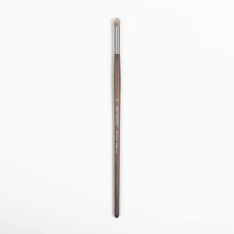 Artsecret # 699 6 stks/set Dassenhaar Dierenhaar Berken Staaf Schilderachtige Stijl Gouache Pen Kunstenaar Olieverfschilderij Borstels