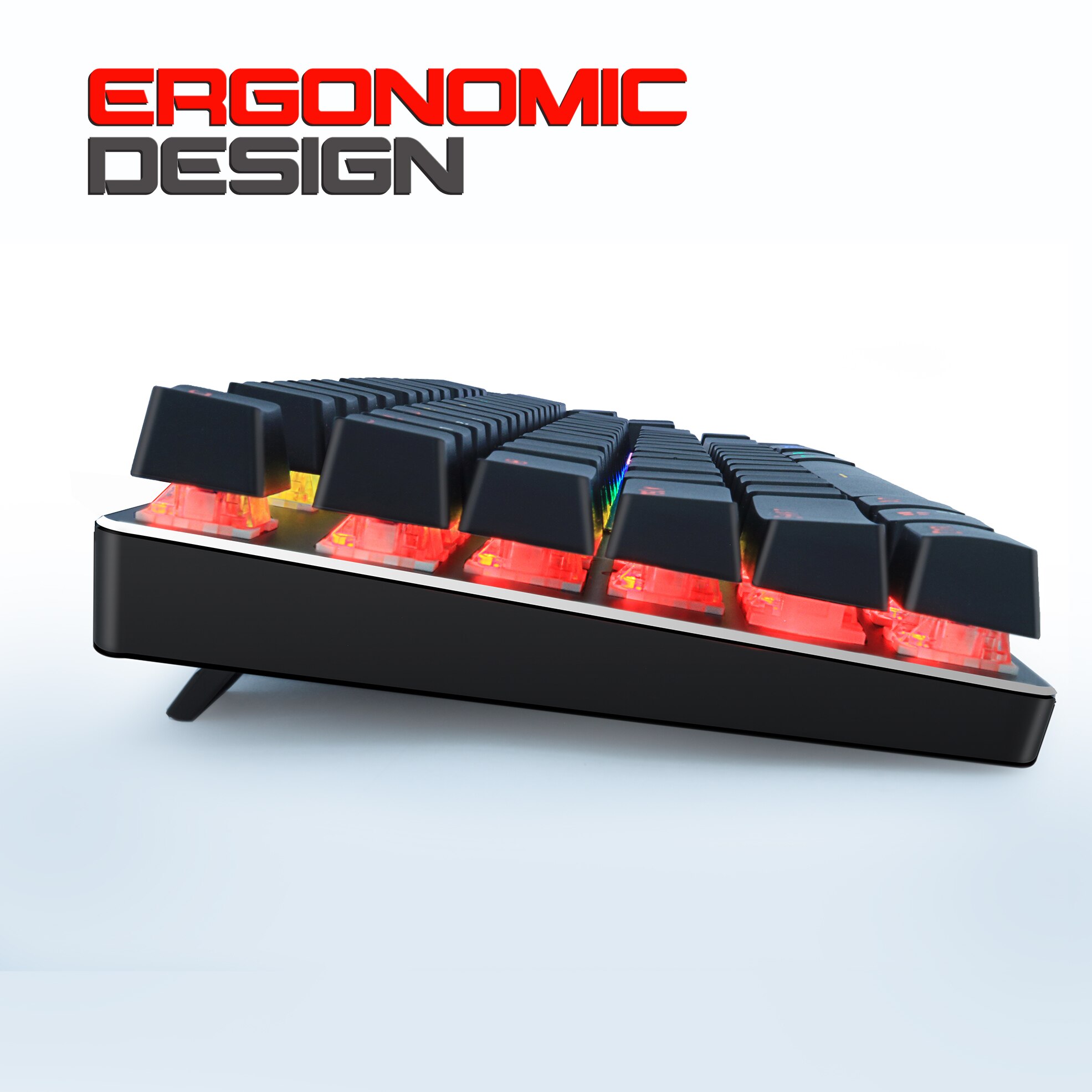 Wired Gaming Mechanical Keyboard Backlit 89 Key With Number keys Blue Red Brown Switch For Game Laptop PC Computer Russian US