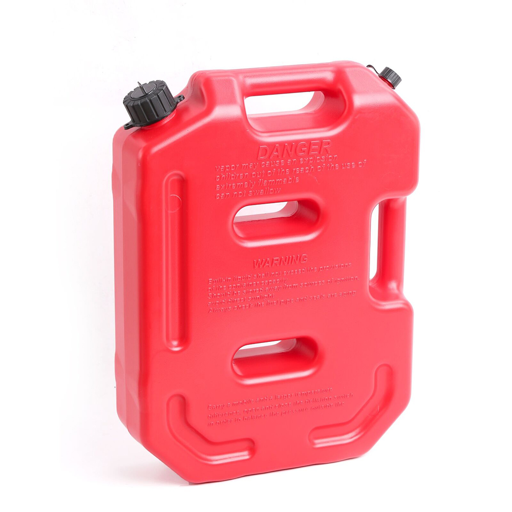 10L Gas Can Fuel Tank Container 2.5 Gallon Oil Petrol Storage Emergency Backup SUV ATV Car UTV Most Cars