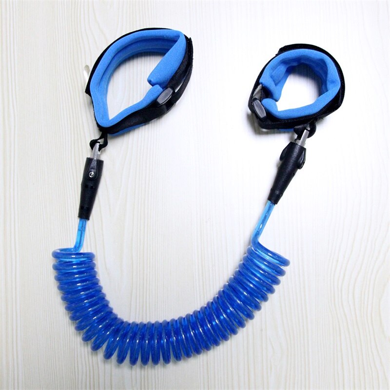 1pc småbarn baby barn säkerhetssele barn koppel anti tappat handledsbälte länk draglinor elastiskt handtag anti tappat bälte