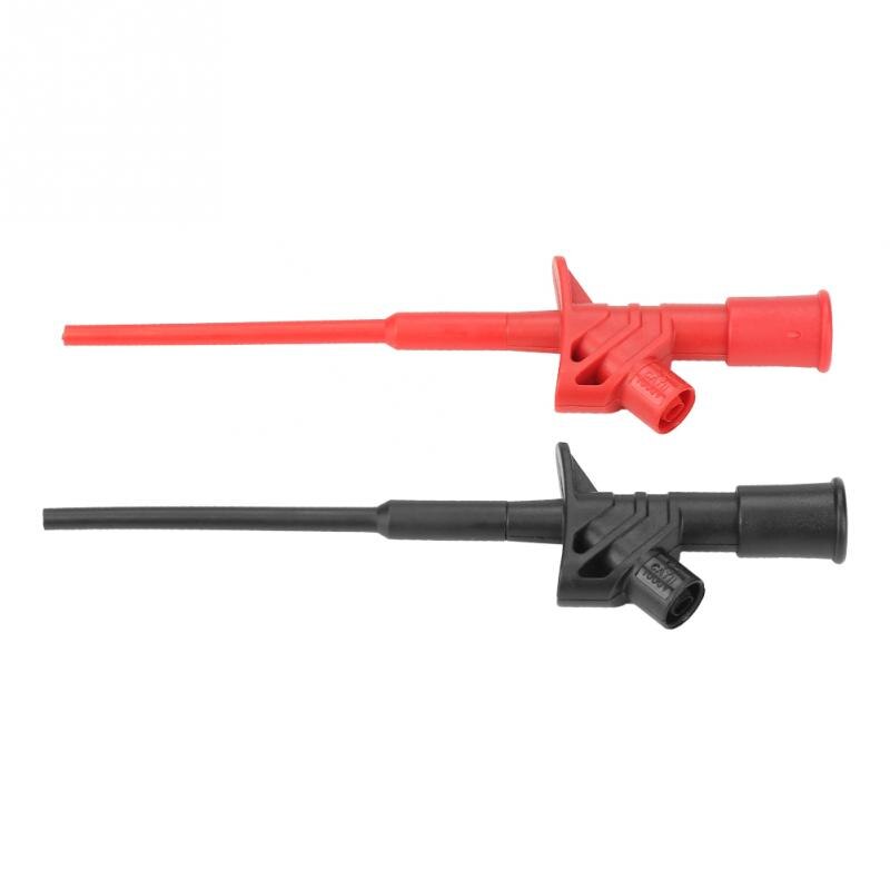 2Pcs P5004 Hohe Spannung Flexible Test Sonde Isolierte Schnell Professionelle Test Haken Clip