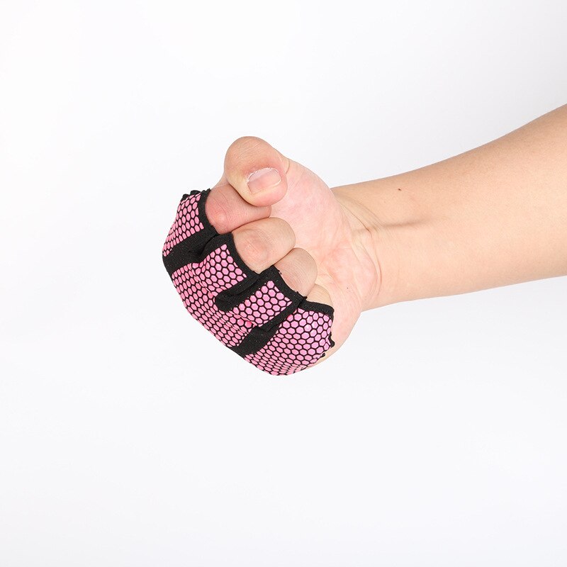 Breathable Gym Fitness Half Finger Gloves Men Women For Dumbbells Crossfit Sports Weight Lifting Bodybuilding Non-slip Gloves