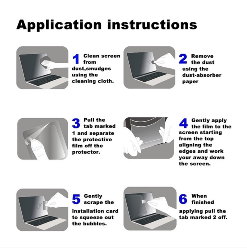 Set Hd Screen Protector Film Laptop Notebook Special-Purpose Anti-Scratch Screen Protect Membrane Cover For Hp Pavilion X360 14