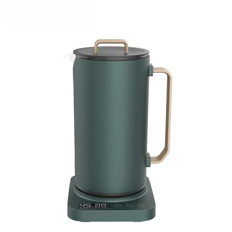 1.35L Household Electric Kettle Thermostatic Pot Portable Water Boiler Tea Maker Heat Preservation High Borosilicate Glass