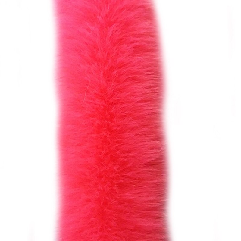 Diy Kunstmatige Konijnenbont Pluizige Tapes Kleding Schoenen Rand Naaien Trimmen Stof Lint Decoratie: 14