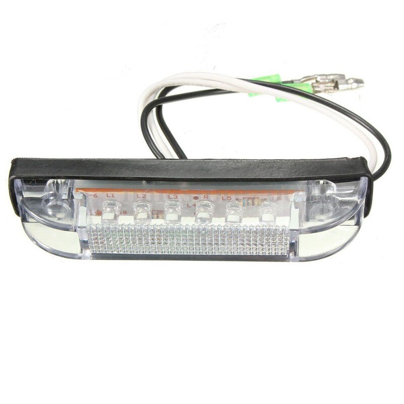 10 Pcs Witte Boot Licht Navigatie Led Verlichting Waterdichte Marine Utility Strip Bar Side Marker Licht