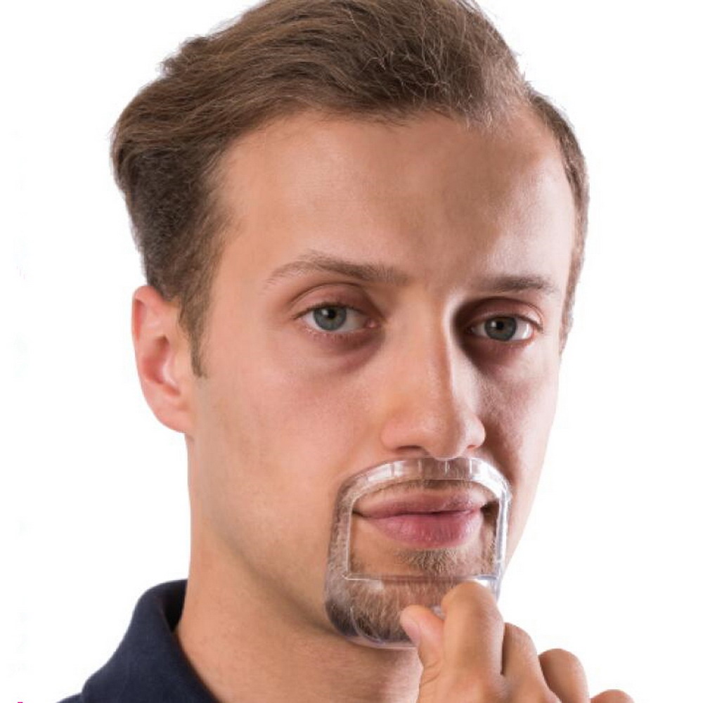 Beard Styling Tools for Men Goatee Shaping Template Beard Shaving Face Care Modeling Tool for Husband