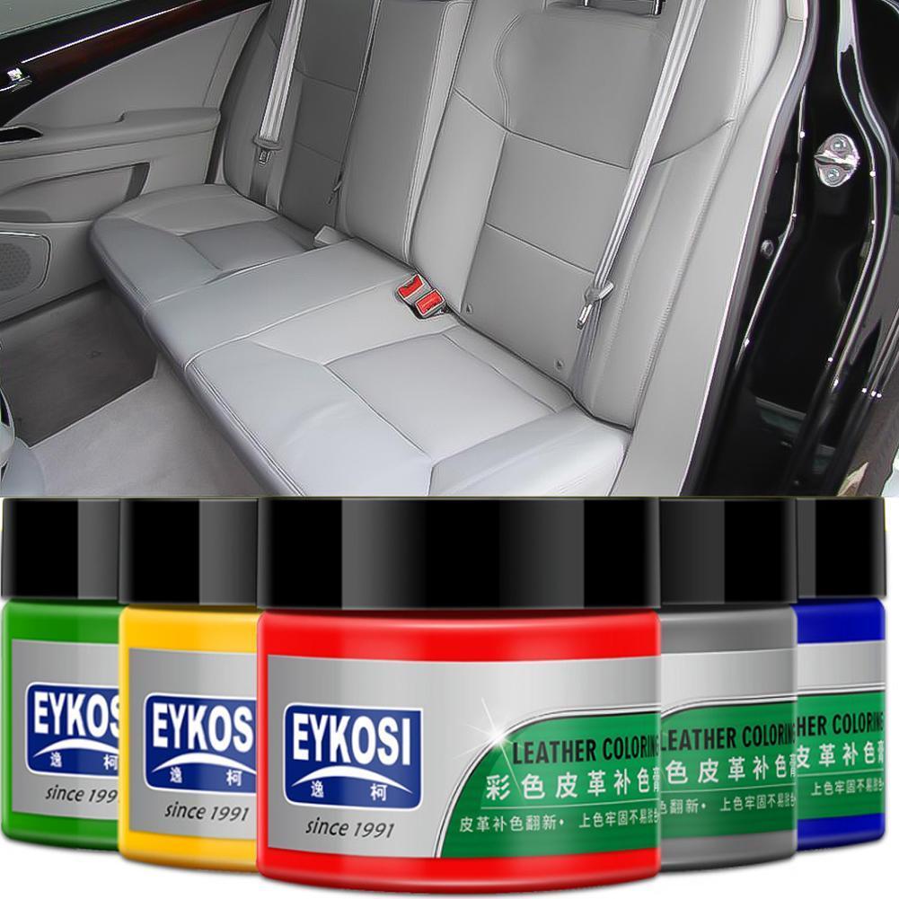 Sofá reparador de manchas de cuero, zapatos de cuero reacondicionados, pasta de Color, pintura adicional, 50ml, Y3M8