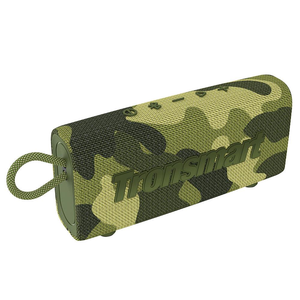 Tronsmart Trip Haut-parleur Bluetooth 5.3 Haut-parleur portable à double pilote avec étanche IPX7, véritable stéréo sans fil pour haut-parleur extérieur