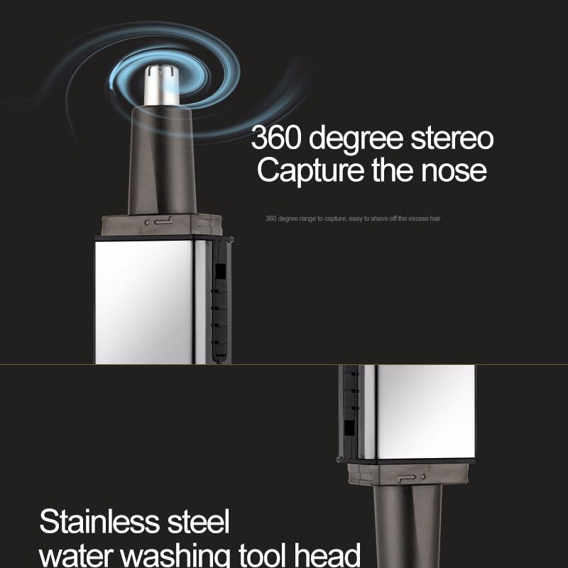 machine razor epilator Clipper nariz tondeuse 4 IN 1Nose and ear trimmer for Men hair removal nose clipper cut haircut shaver