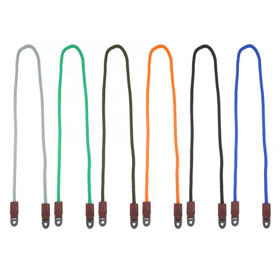 Corda montanhismo colorida de nylon, corda para câmera, alça de pescoço, cinto para dslr fotografica