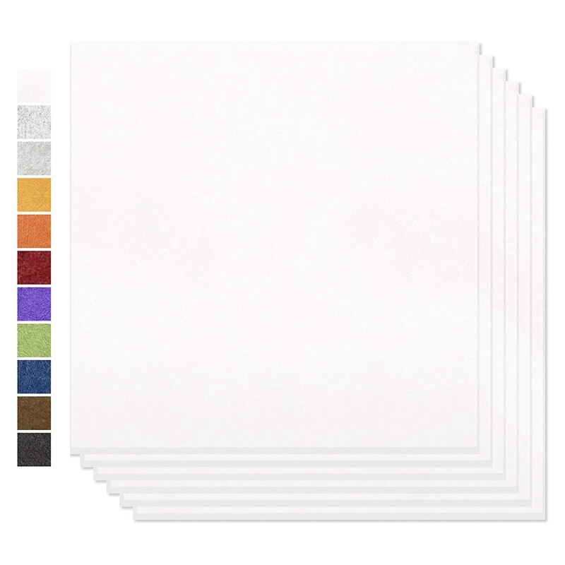 Panel acústico de absorción de 6 uds 12 pulgadas x 12 pulgadas x 0,4 pulgadas acolchado a prueba de sonido para aislamiento de graves eco para acústica