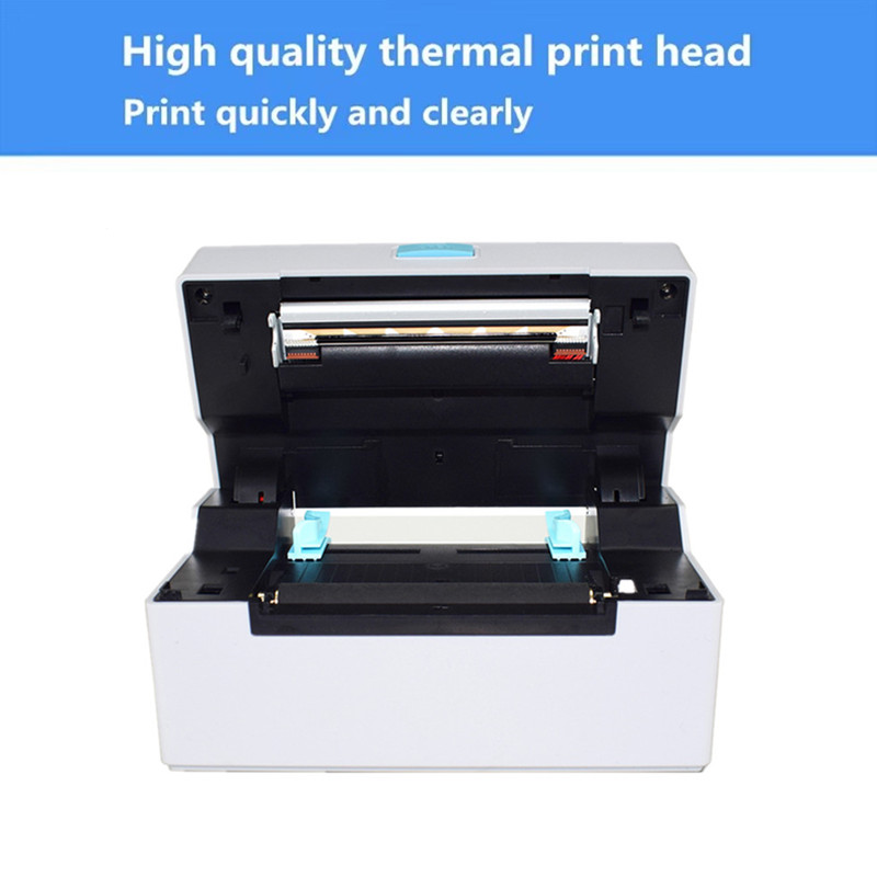 4 Inch Thermal Label Printer ZJ9220 USB Bluetooth Compatible with Android/iPhone Windows/Mac Barcode Label Printer