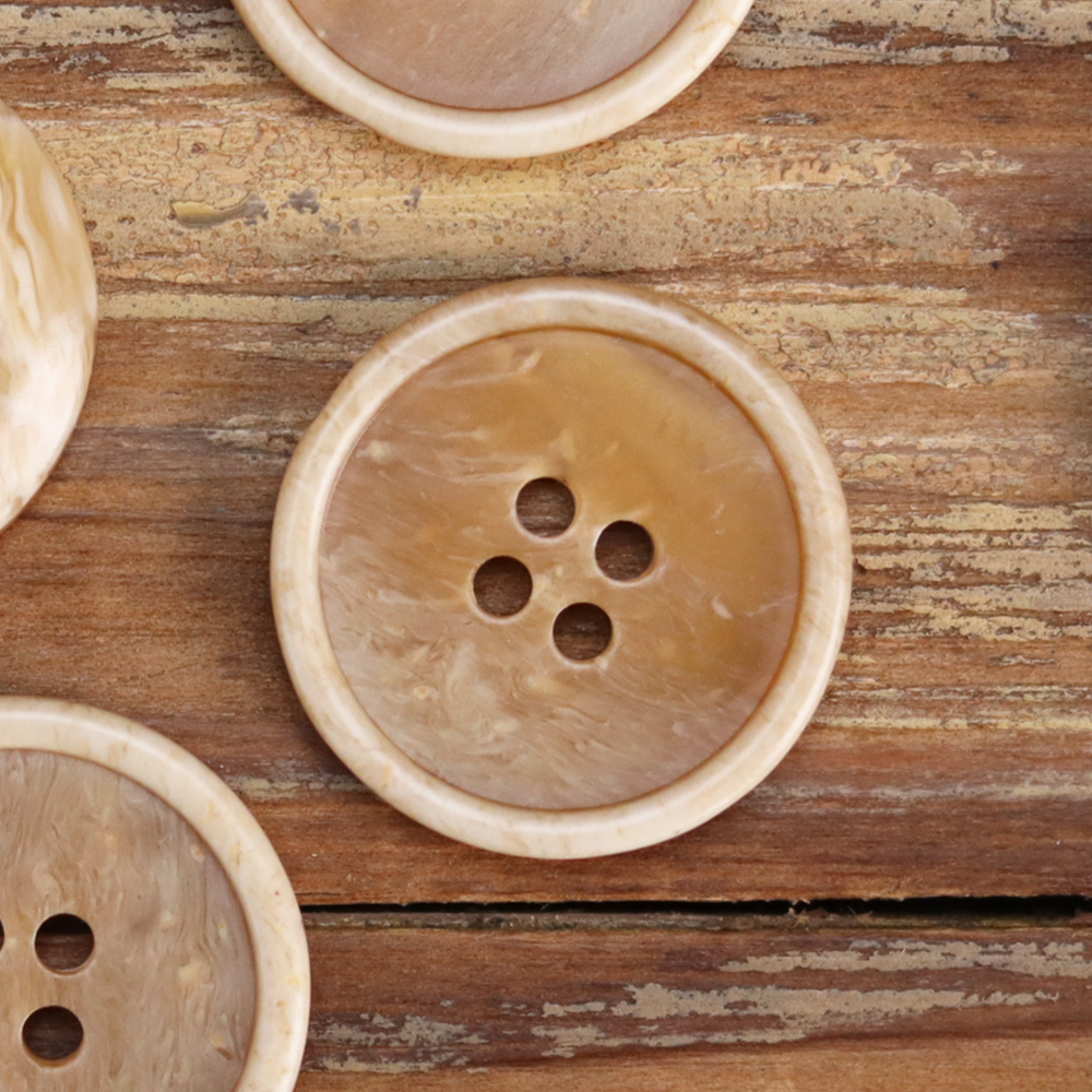 Wood Immitation Polyester Buttons For Casual Clothing Series Sweater Uniform Pants Classic White Suit Coat Button For Knit: 3# / Antique Copper