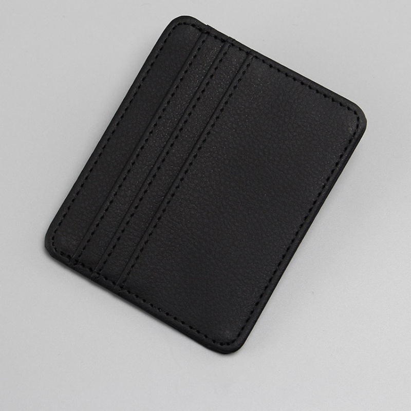 Schlanke, minimalistische Geldbörse, Geldbörsen mit Vordertasche, RFID-Blockierung, Kreditkartenetui für Männer und Frauen