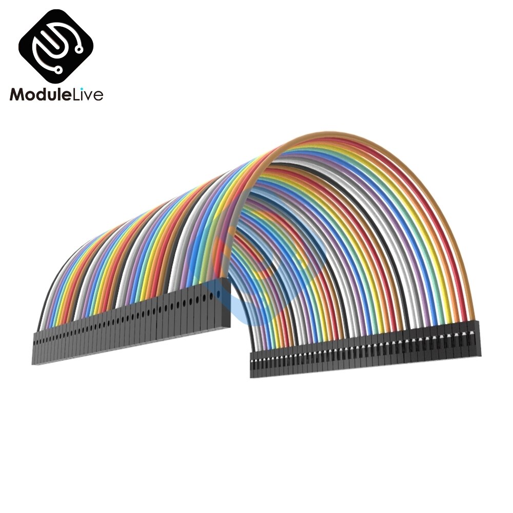40pin dupont kabel jumper draht dupont linie buchse auf buchse dupont linie 10cm 1P durchmesser 2,54mm Für arduino