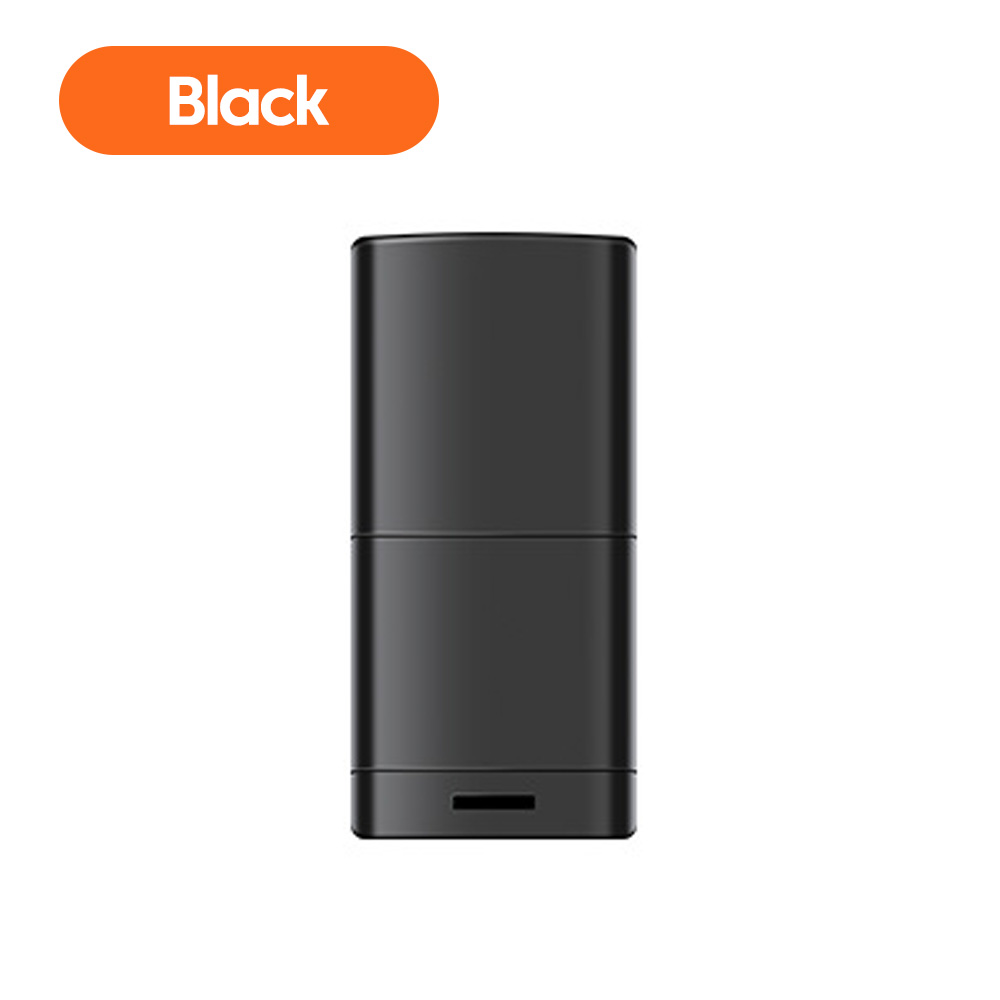 USB2.0 Mini Micro SD-kaart hoge snelheid geheugenkaartlezer met TF-kaartsleuf, max. compatibel tot 2TB, draagbare geheugenkaartlezer adapter: zwart
