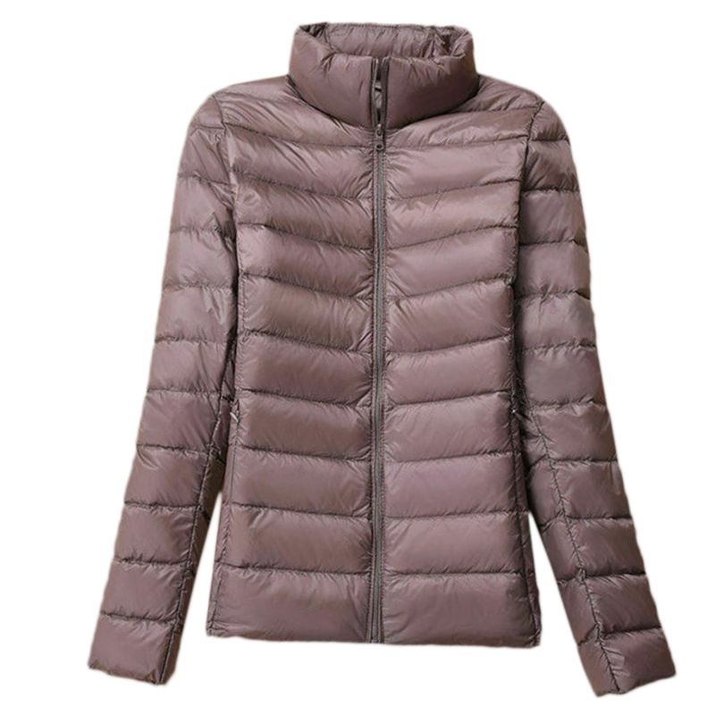 Mujer Uniqlo estilo pato abajo ligero prendas de vestir exteriores de invierno chaqueta Puffer nueva: C / XXL