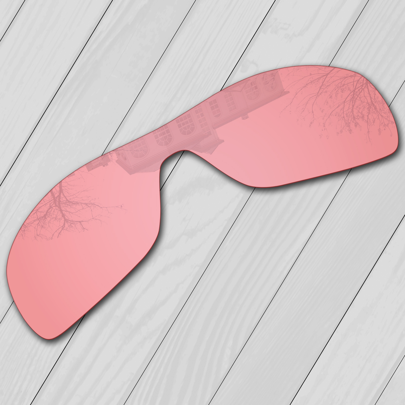 E.O.S Polarized Enhanced Replacement Lenses for Oakley Antix Sunglasses - Multiple Choice: HD Pink