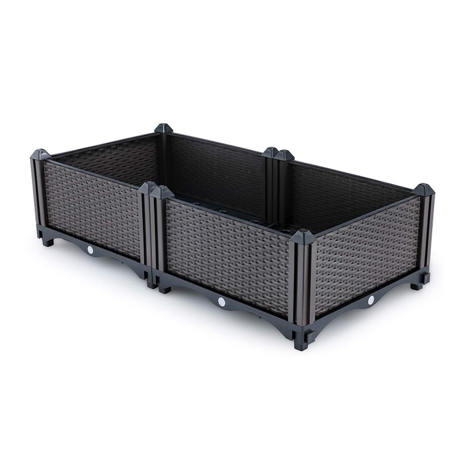 Garden Grow Bag Tuin Jardin Jardinage Ogrod Verhoogde Plant Bed Tuin Bloem Bloemen Planter Planten Doos Met Benen Lade: Single layer double