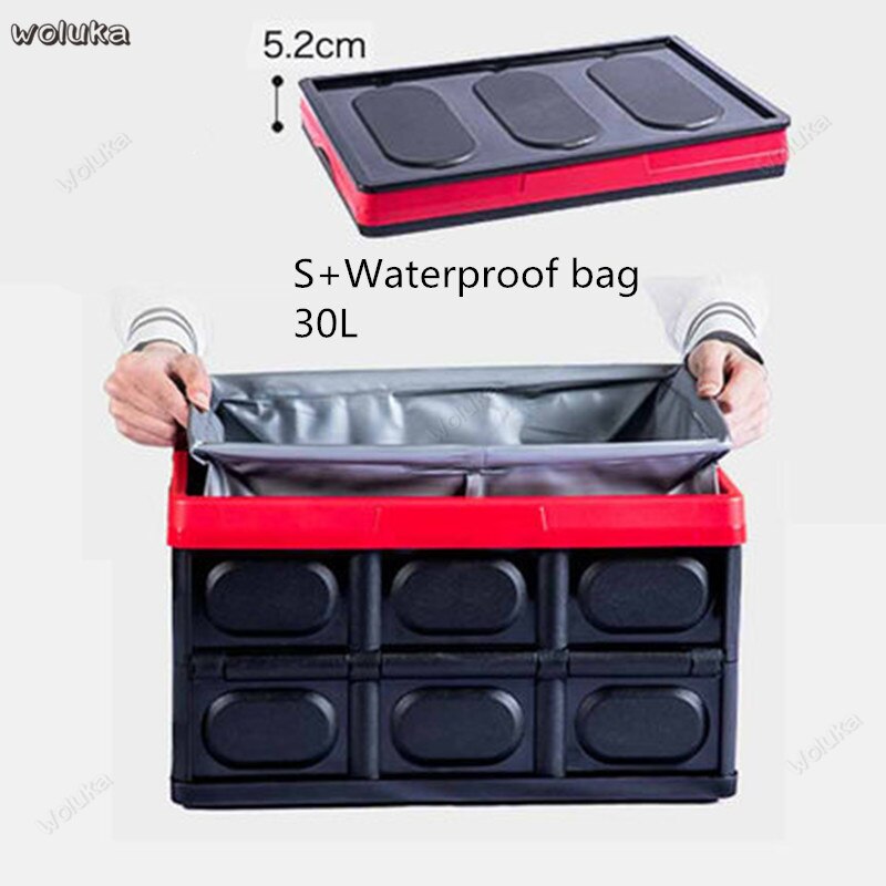 Car trunk storage box folding car storage box multi-function car storage box car supplies storage box CD50 Q04: C