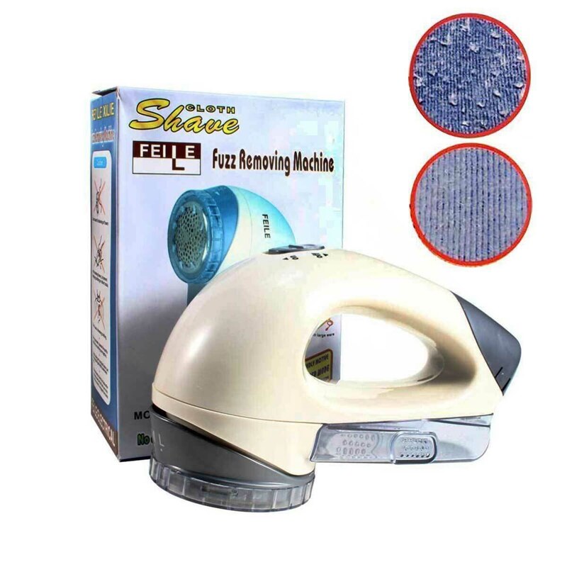 Bobble Off Lint Remover Handheld Clothes Fuzz Fluff Pets Pet Hair Shaver