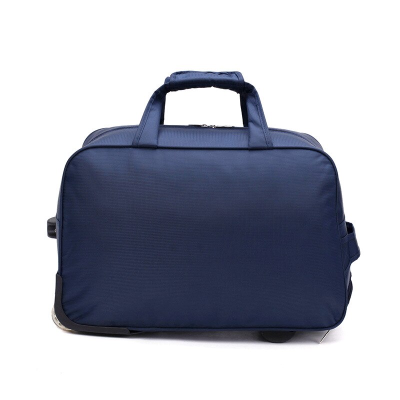 Bolsas de viaje impermeables de tamaño pequeño para hombre y mujer, bolso de negocios Unisex con ruedas, bolso plegable de gran capacidad para fin de semana, novedad