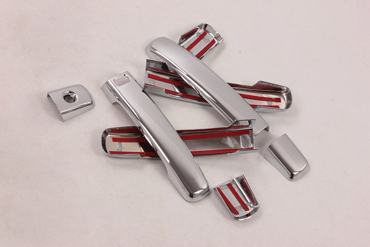 Chrome Door Handle Cover Set For 2009-2013 Infiniti G37 Sedan – Smart Key Compatible – Mirror Finish, Self-Adhesive