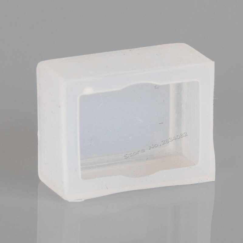 10pcs 16mm Rectangular Square Round Waterproof Push Button Caps Cover Panel Plug Push Button Switch Accessories Plate LA16: Rectangle