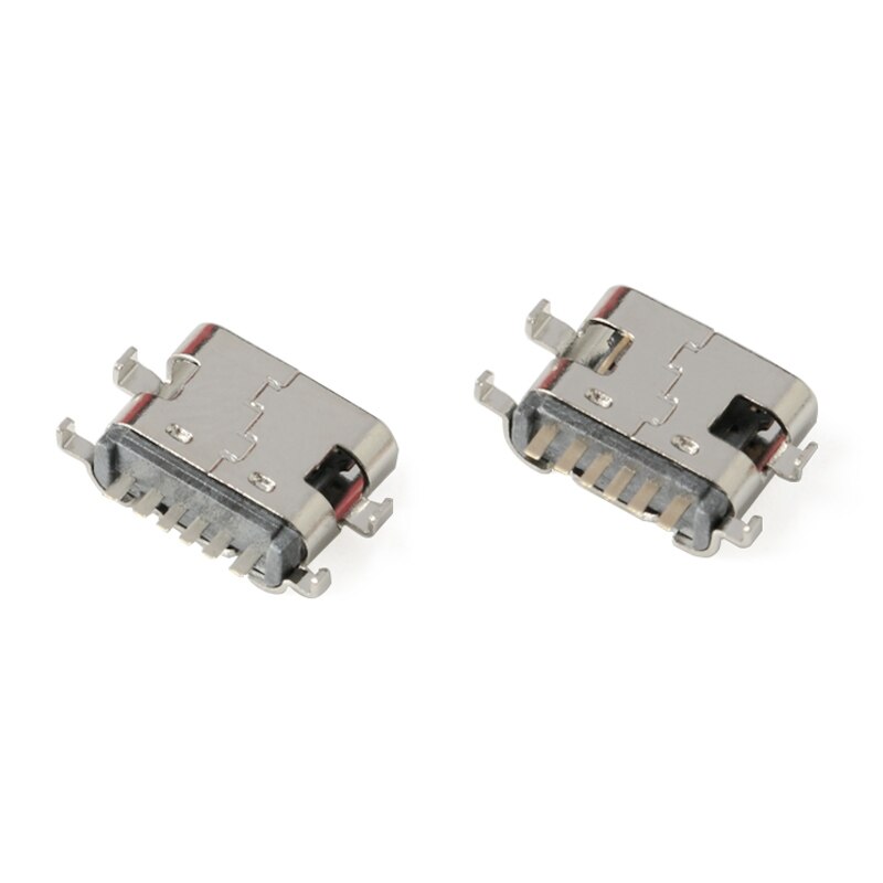 10 st mikro-usb-kontakt typ c 3.1 6- stifts smt-u... – Grandado