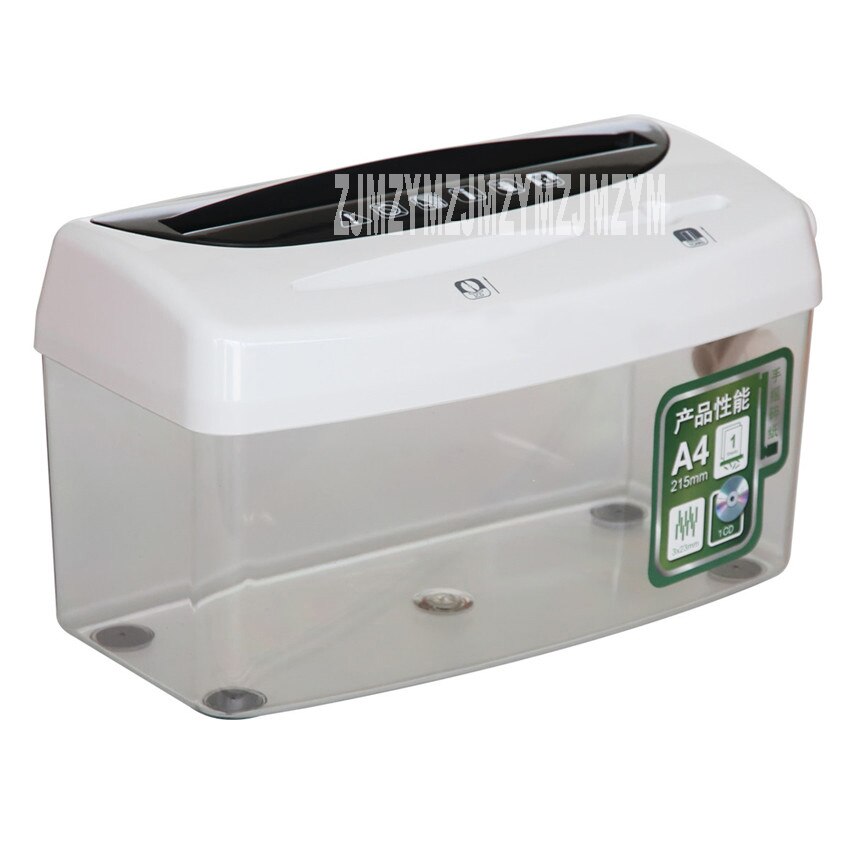 9935 4L Mini Handleiding Del A4 Desktop Shredder Snijden Bevestiging Voor En Creditcard En Cd Vel 1/shred Versnipperen 3*23Mm