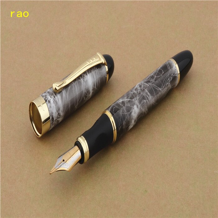 Jinhao  x450 stylos à plume pour bureau d'affaires et fournitures scolaires: Gris blanc