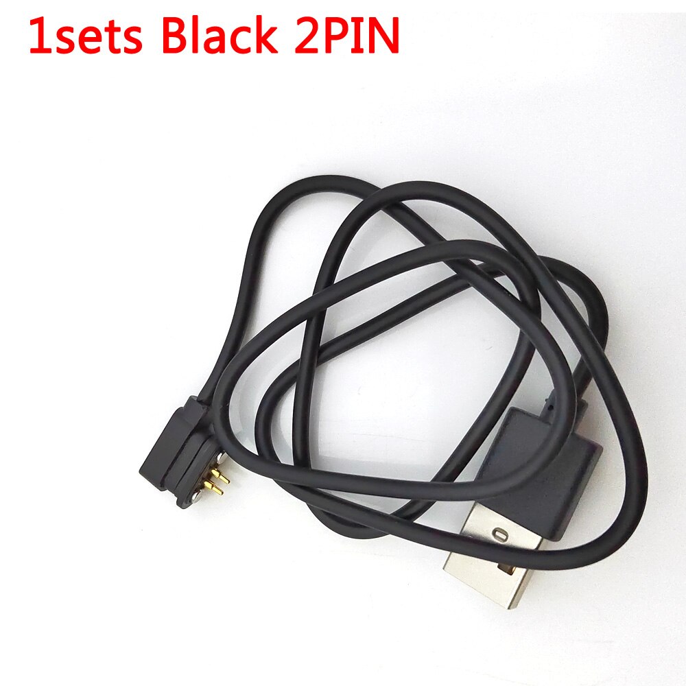 1sets DC Magnetic USB Charging Cable Male Female PogoPin Connector Power Solution 2P Magnets Contact Pad PCB Solder 2.8MM Pitch