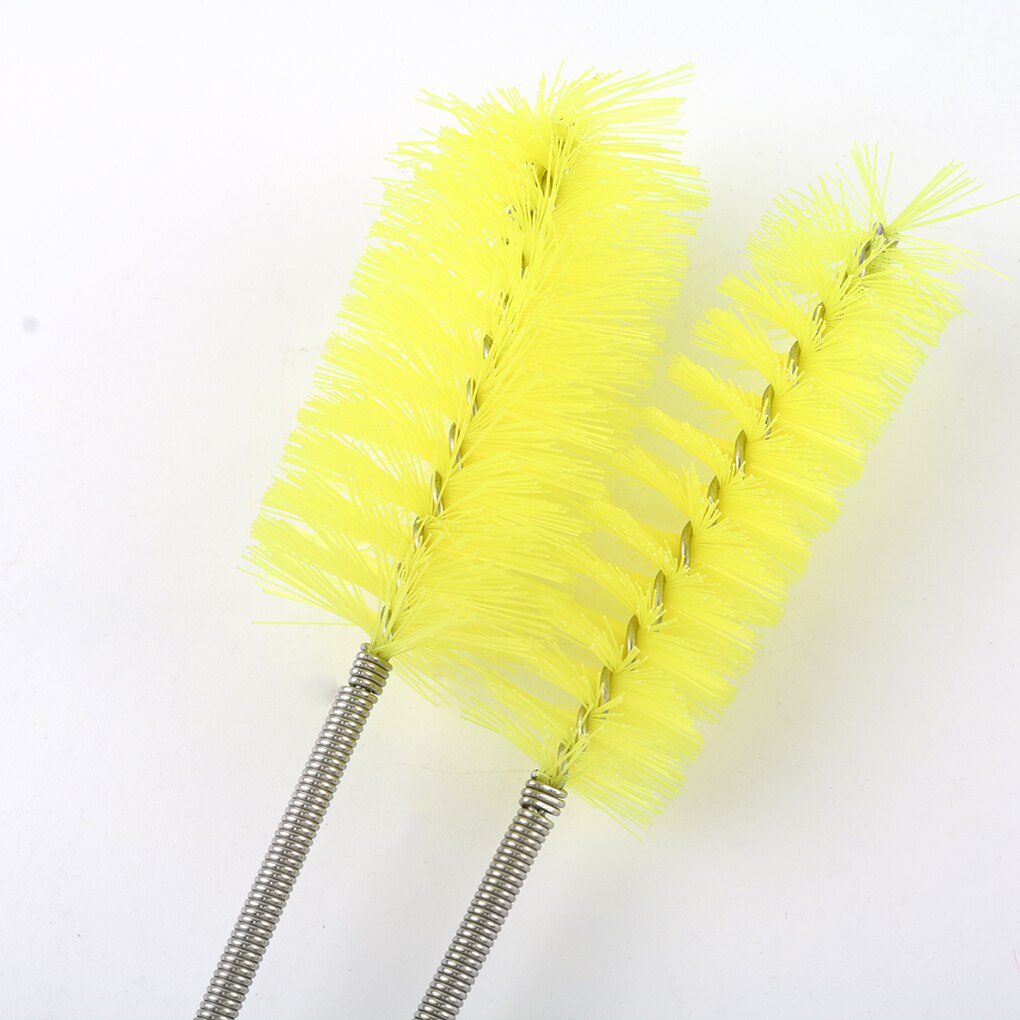 1Pc Rvs Buis Reinigingsborstel Enkele End Flexibele Aquarium Aquarium Filter Pomp Slang Pijp Borstels Cleaning Tools