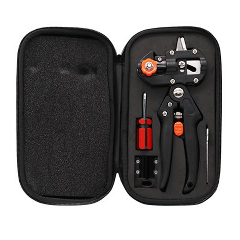 Pruning Shears Grafting Machine Tool Fruit Tree Graden Machine Gradening Cutter Grafting Film: Grafting Tools Set