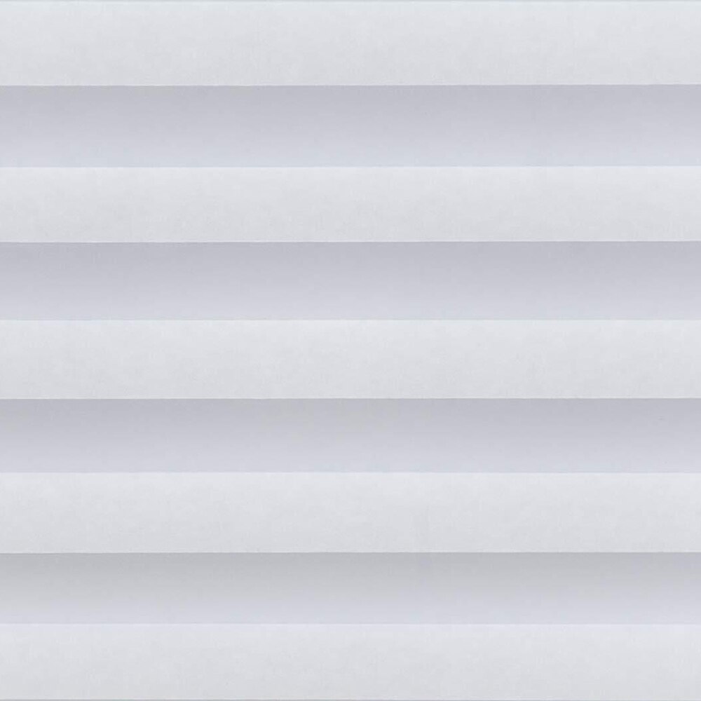 Self-Adhesive Pleated Blinds Half Blackout Windows Curtains for Kitchen Bathroom Balcony Shades For Office Window Shades Decor: White