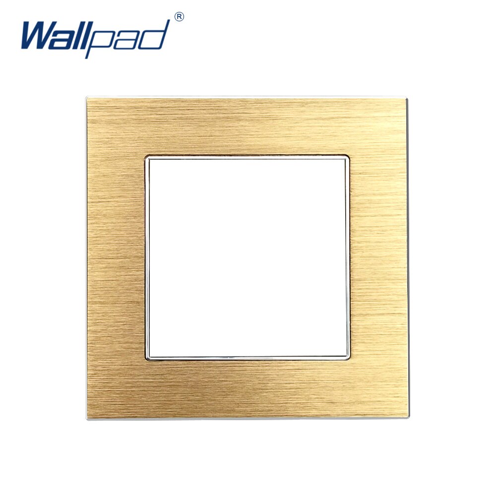 Wallpad luksus aluminiumsramme panelramme guld hotelpanel lodret og horisontramme 1 2 3 4 5 ramme panel