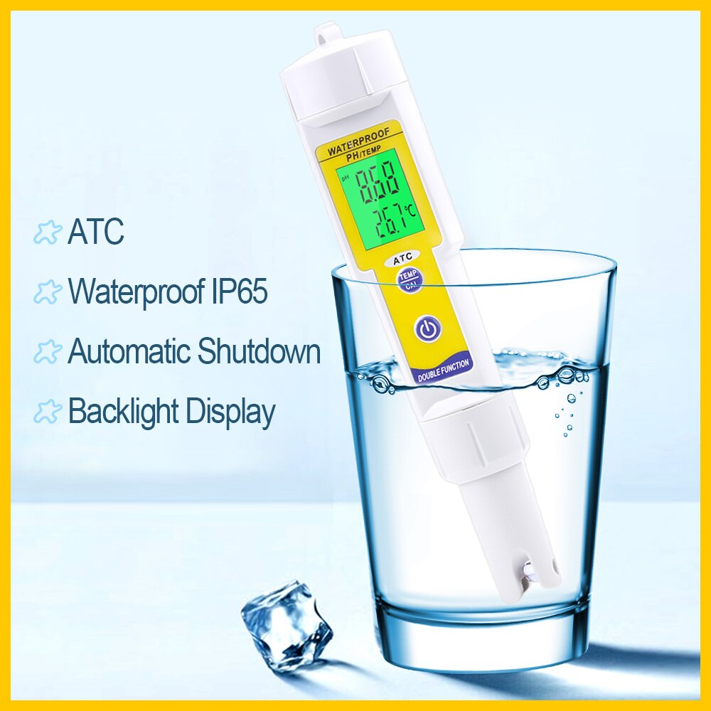 Mini Probe Pen-Type Water Analysis Device Waterproof Acidity Meter Pen Type Analysis Device pH-618
