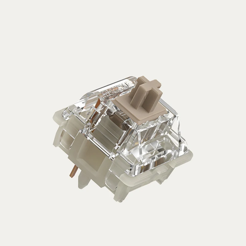 Gateron Baby Kangaroo2.0 Switch Baby Racoon 5pin Big Tactile Custom Mechanical Keyboard RGB 55g 20mm Spring lubed For Gaming Kit: BROWN / Green Switch