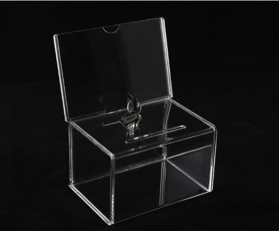 Zähler Acryl Spende Sammlung Kasten Plexiglas Spendensammlung Wohltätigkeit Kasten Mit Keylock Für Kirche Nicht-profitabel Gruppe Wohltätigkeit: Ursprünglich Titel